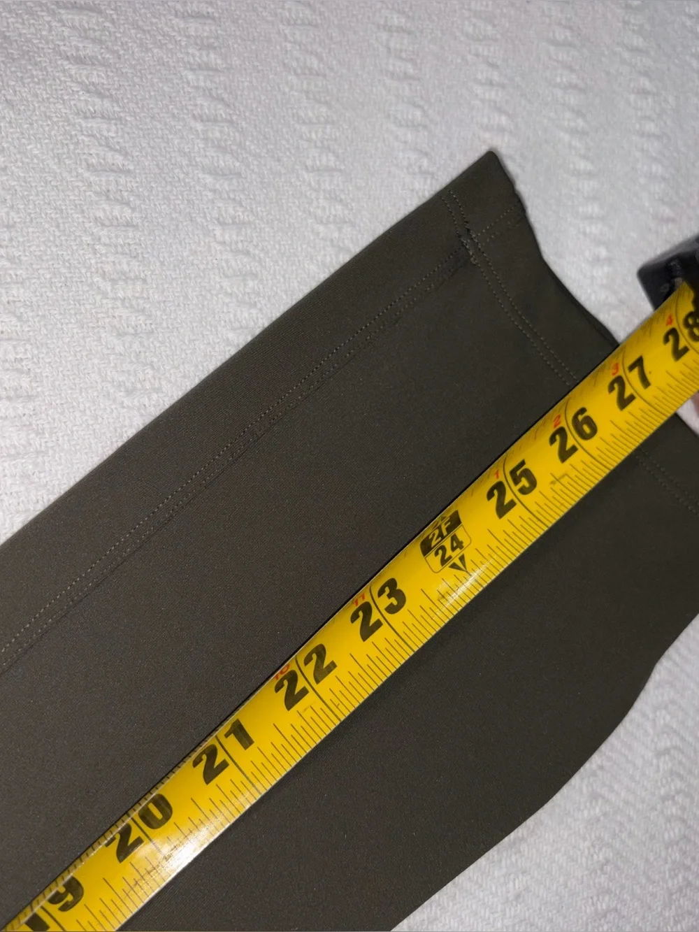 Lululemon Keep Moving Pant 7/8 High Rise Trouser Size 4 Athleisure Olive Green - Picture 5 of 6